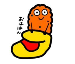 omelette rice omurice sticker! sticker #6120530