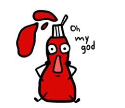 omelette rice omurice sticker! sticker #6120533