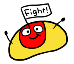 omelette rice omurice sticker! sticker #6120538