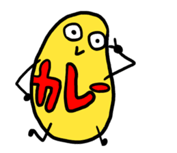 omelette rice omurice sticker! sticker #6120542