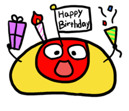 omelette rice omurice sticker! sticker #6120547