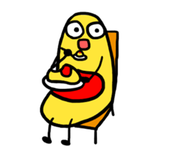 omelette rice omurice sticker! sticker #6120551