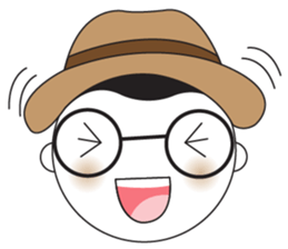 Mr.B: HEAD EMOTICON sticker #6120953