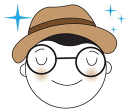 Mr.B: HEAD EMOTICON sticker #6120957