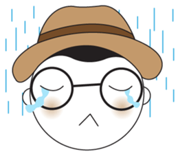 Mr.B: HEAD EMOTICON sticker #6120965