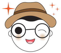 Mr.B: HEAD EMOTICON sticker #6120967