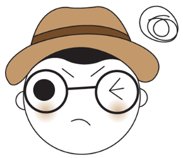 Mr.B: HEAD EMOTICON sticker #6120973