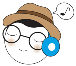 Mr.B: HEAD EMOTICON sticker #6120976