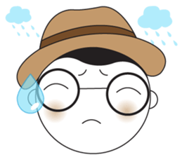 Mr.B: HEAD EMOTICON sticker #6120978