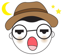 Mr.B: HEAD EMOTICON sticker #6120979