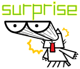 The square cat sticker #6121245