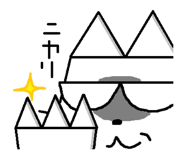 The square cat sticker #6121267