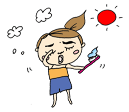 Housewife Taeko on a HAMA sticker #6121392