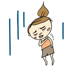 Housewife Taeko on a HAMA sticker #6121397