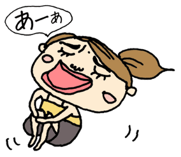 Housewife Taeko on a HAMA sticker #6121425