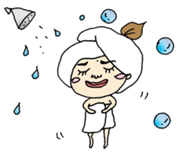 Housewife Taeko on a HAMA sticker #6121428