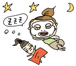 Housewife Taeko on a HAMA sticker #6121430