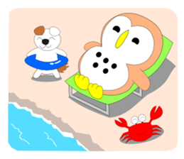 Fuku-chan 3. (owl) sticker #6121511