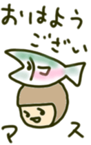 Girl spread the interesting conversation sticker #6121632