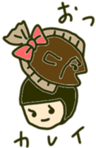 Girl spread the interesting conversation sticker #6121636