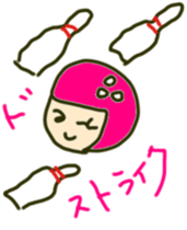 Girl spread the interesting conversation sticker #6121662