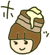 Girl spread the interesting conversation sticker #6121670