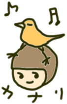 Girl spread the interesting conversation sticker #6121671