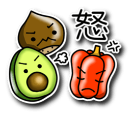 Life of fruits and vegetables 2 sticker #6121733