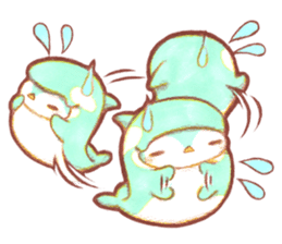 Gather! Chubby penguins! ! sticker #6121919