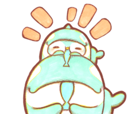 Gather! Chubby penguins! ! sticker #6121932