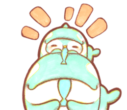 Gather! Chubby penguins! ! sticker #6121932