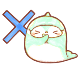 Gather! Chubby penguins! ! sticker #6121939