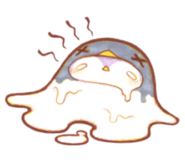 Gather! Chubby penguins! ! sticker #6121946