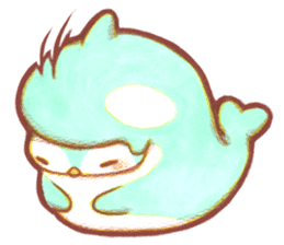 Gather! Chubby penguins! ! sticker #6121947