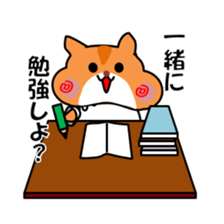 Life of medical student hamster sticker #6122130