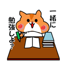 Life of medical student hamster sticker #6122130