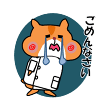 Life of medical student hamster sticker #6122141