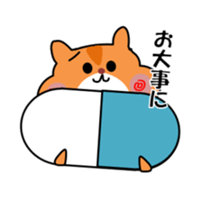 Life of medical student hamster sticker #6122143