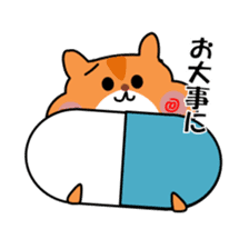 Life of medical student hamster sticker #6122143