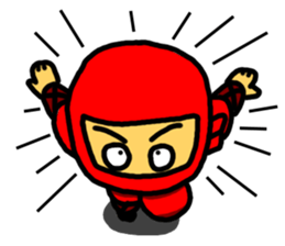 Red Ninjya 2 sticker #6122312
