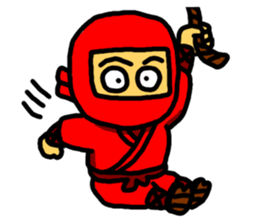 Red Ninjya 2 sticker #6122313