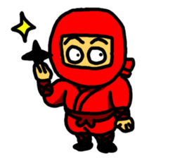 Red Ninjya 2 sticker #6122319