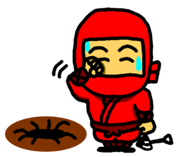 Red Ninjya 2 sticker #6122324