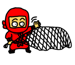 Red Ninjya 2 sticker #6122336
