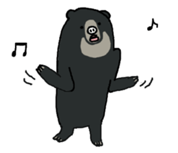 Malayan sun bear, Masao. sticker #6122404