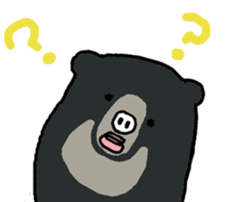 Malayan sun bear, Masao. sticker #6122420