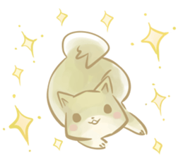 Sticker of a cute dog sticker #6122671