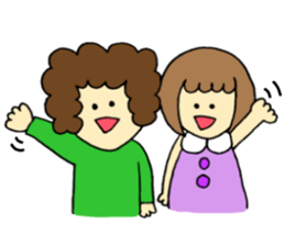 Yuzuhana chan parenting sticker sticker #6123637