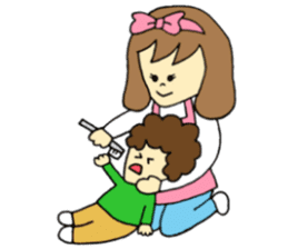 Yuzuhana chan parenting sticker sticker #6123641