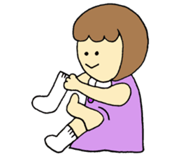 Yuzuhana chan parenting sticker sticker #6123643